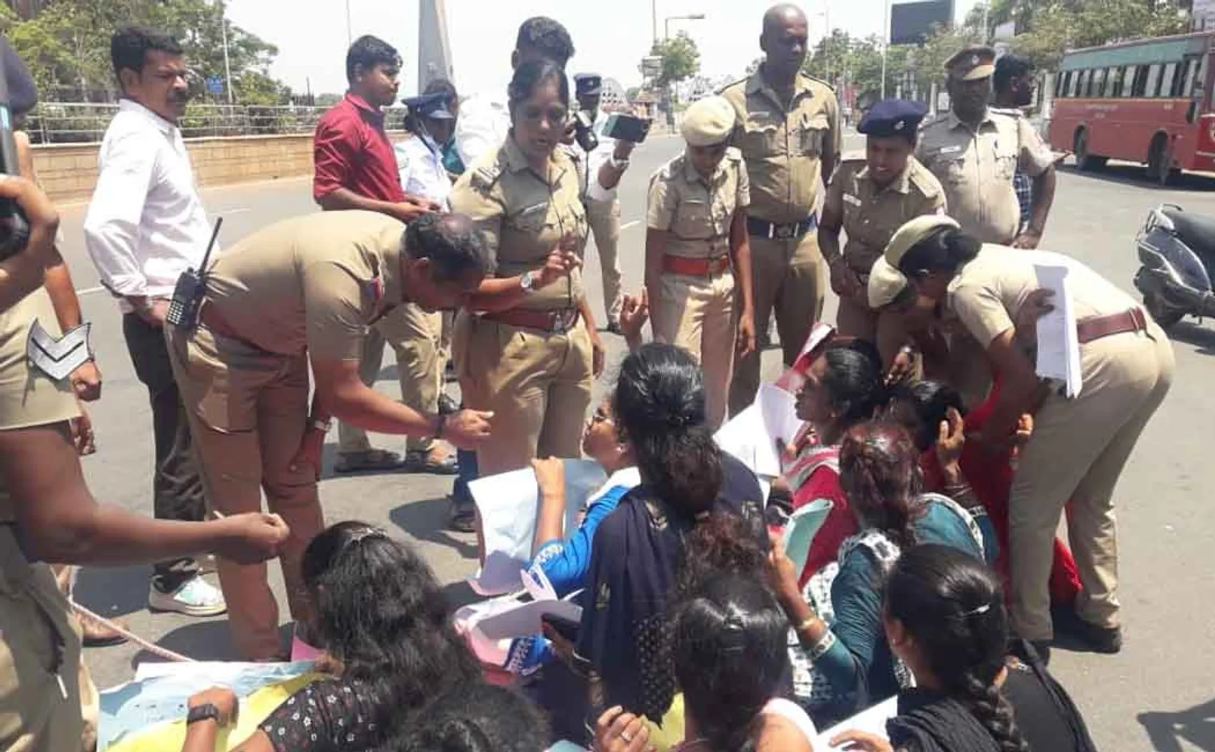 Transgenders Dharna 
